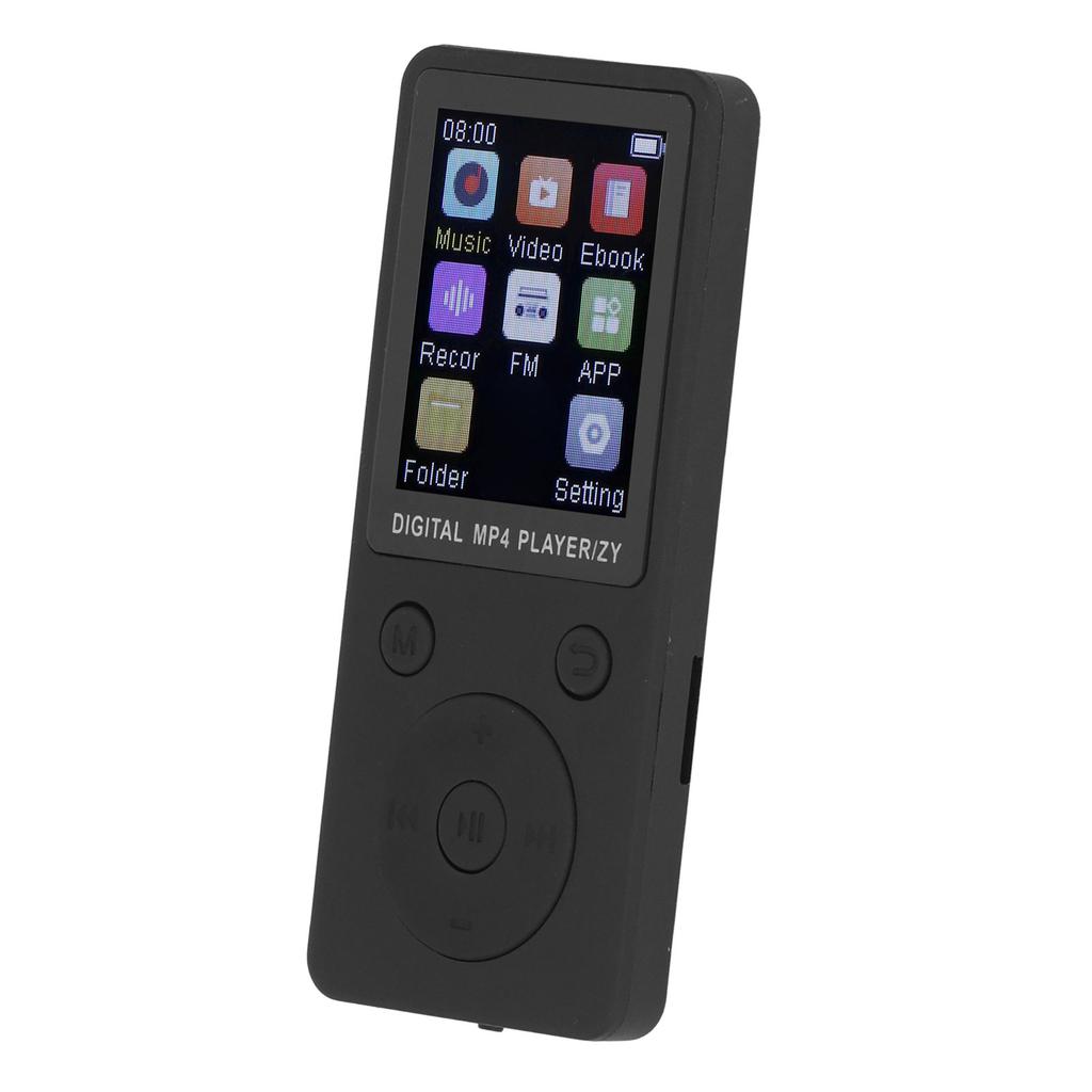 MP3-плеер Супертонкий 1,8-дюймовый цветной экран Поддержка карты памяти 32 ГБ до 128 ГБ Звук Hi-Fi Музыкальное устройство Портативная музыка