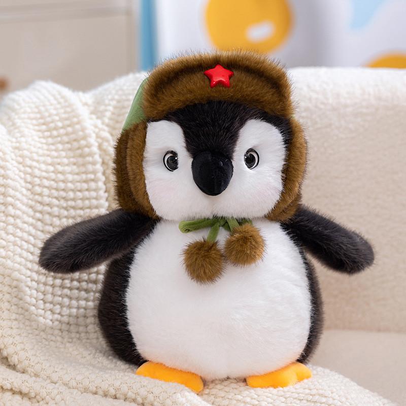 Милая плюшевая игрушка пингвин с наполнителем из полипропиленового хлопка для детей и в качестве подарка