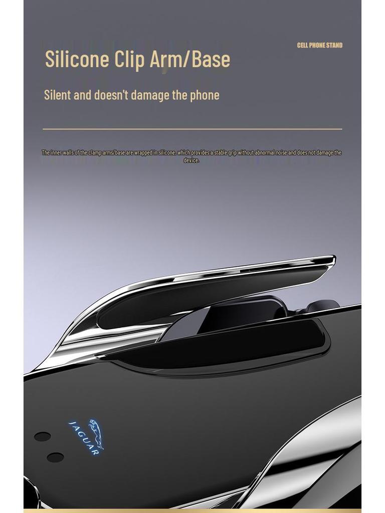 Беспроводная быстрая зарядка держатель для телефона подставка Jaguar XF/XFL/XEL/E-PACE