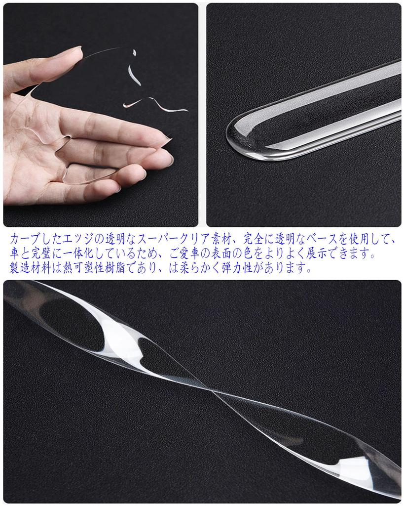 Door Handle Protector Transparent Fiat 500 (Hatchback) 500C (Cabriolet) 500X (Cabriolet) 500e (Cabriolet/Hatchback) Ducato