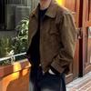 Men's Retro Japanese-American Loose Fit Jacket - Casual Spring/Autumn Style