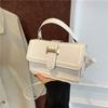 French Niche Design Portable Small Square Bag Women'S Autumn Trendy Versatile High Value Single Shoulder Messenger Bag