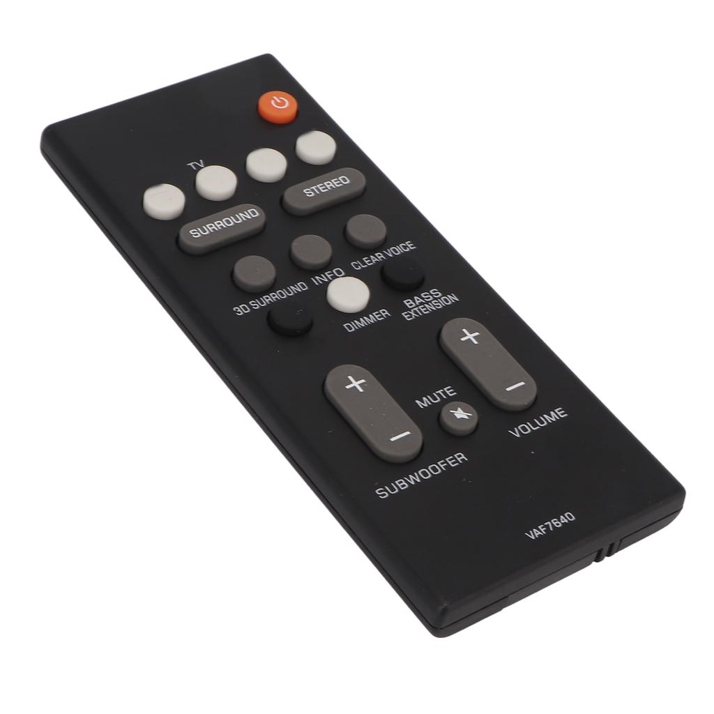 Replacement Remote Control for VAF7640 VAF76400 ATS 1080 ATS1080 YAS 108 YAS108 Home Theater Sound Soundbar Speaker