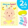 Игры на Baby Shower Прикрепи соску к малышу Игра на вечеринку Baby Shower