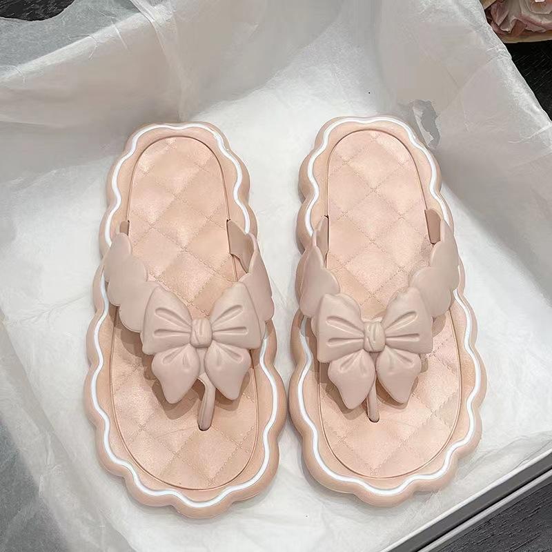 Женская летняя супермягкая верхняя одежда, шлепанцы Fairy Ins, нескользящие пляжные сандалии и тапочки на мягкой подошве