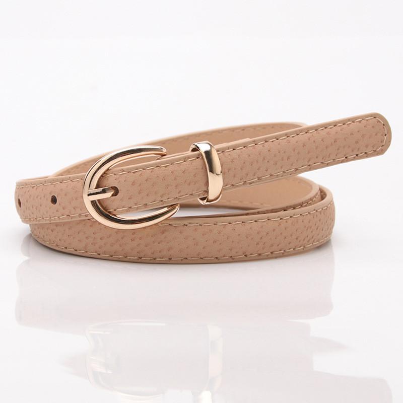 Womens Fashion Pu Leather Belt With Pin Closure For Daily Wear And College Look