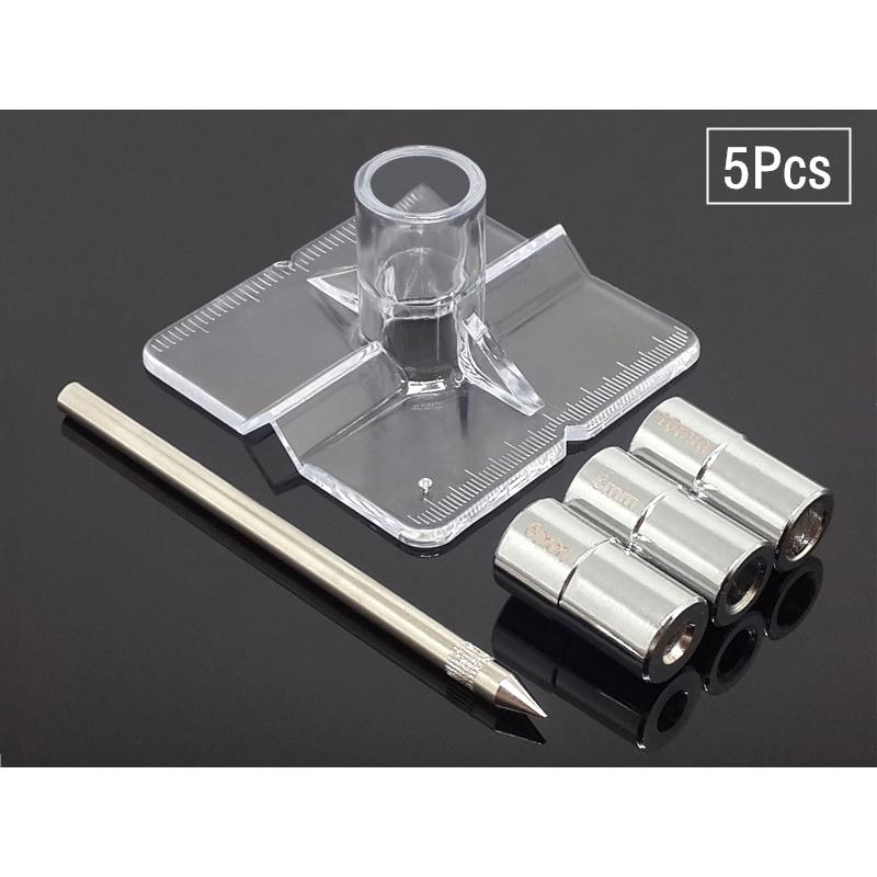 6/8/10mm Twist Drill Drilling Mini Pocket Hole Jig Woodworking Drill Guide Locator Dowel Guide Power Tools