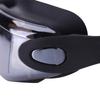 New Fashion Adjustable Waterproof Anti Fog Swimming Goggles with Ear Plugs (Black)