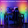 Умный угловой напольный светильник RGB с дистанционным управлением, высокая яркость, защита глаз, не вызывающая раздражения, регулируемый напольный светильник RGB с синхронизацией музыки