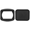 Haoge Bayonet Metal Square Lens Hood Shade and Cap for Sony Sony T FE F4 ZA OSS SEL2470Z Lens LH-S27B Vario-Tessar 24-70mm