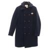 Danton URBAN RESEARCH DOORS Сделано в Японии Шерстяное пальто 34 Темно-синий Женское Б/У