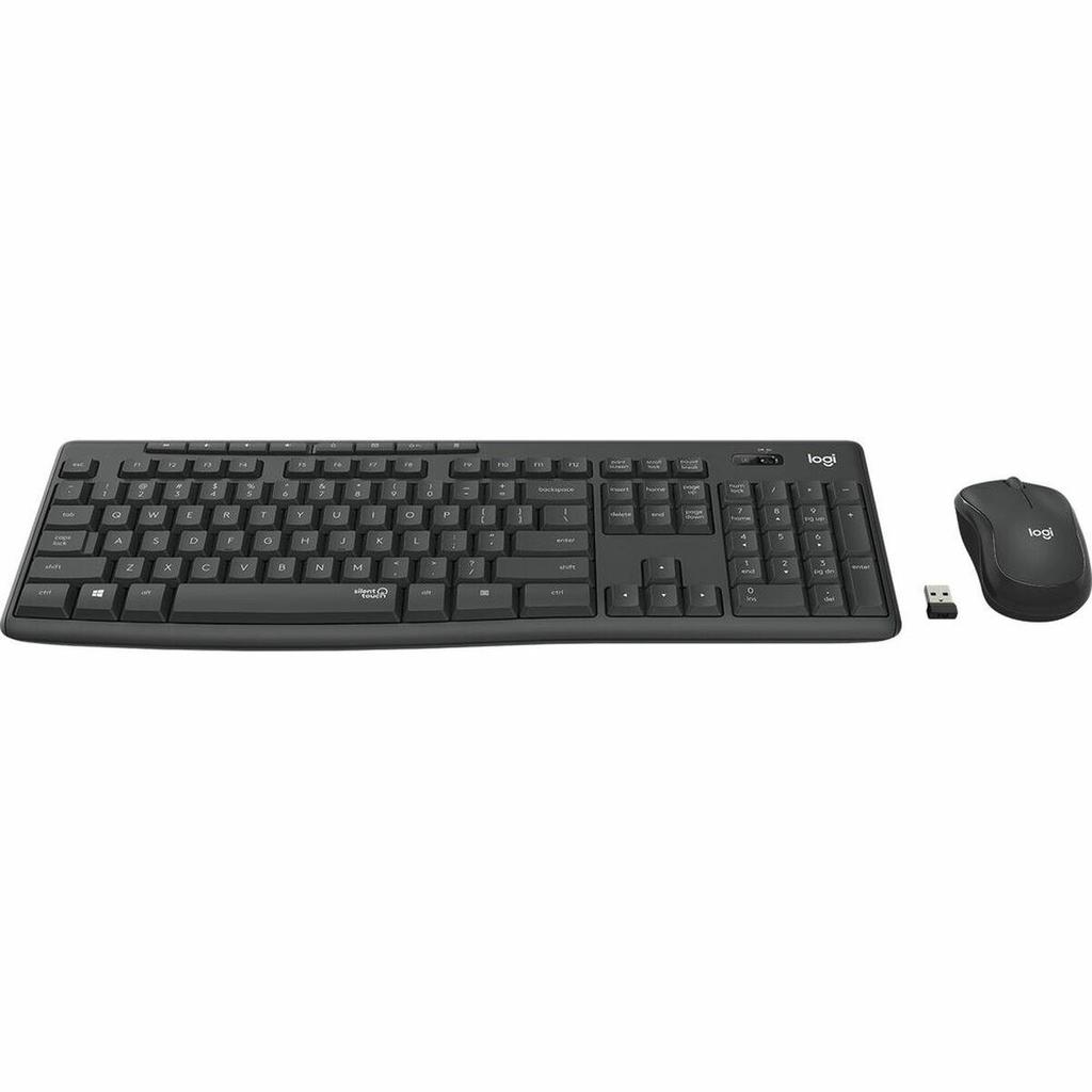 Logitech MK295 Wireless Keyboard and Mouse Combo 1000 DPI Graphite