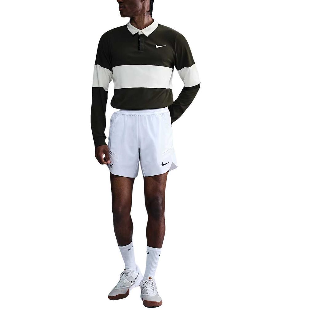 Nike Теннисная мода Мужская футболка-поло с длинным рукавом Court Slam Dri-FIT ADV Серия Простая мужская одежда IB8141-355