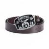 Independent Packaging Men's Belt Adult Single Circle Black Autumn and Winter New Product Belt Link Leather Belt Clothing Accessories