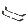 Carbon Fiber Inner Door Handle Panel Decor Trim For Toyota Highlander 2009-2013