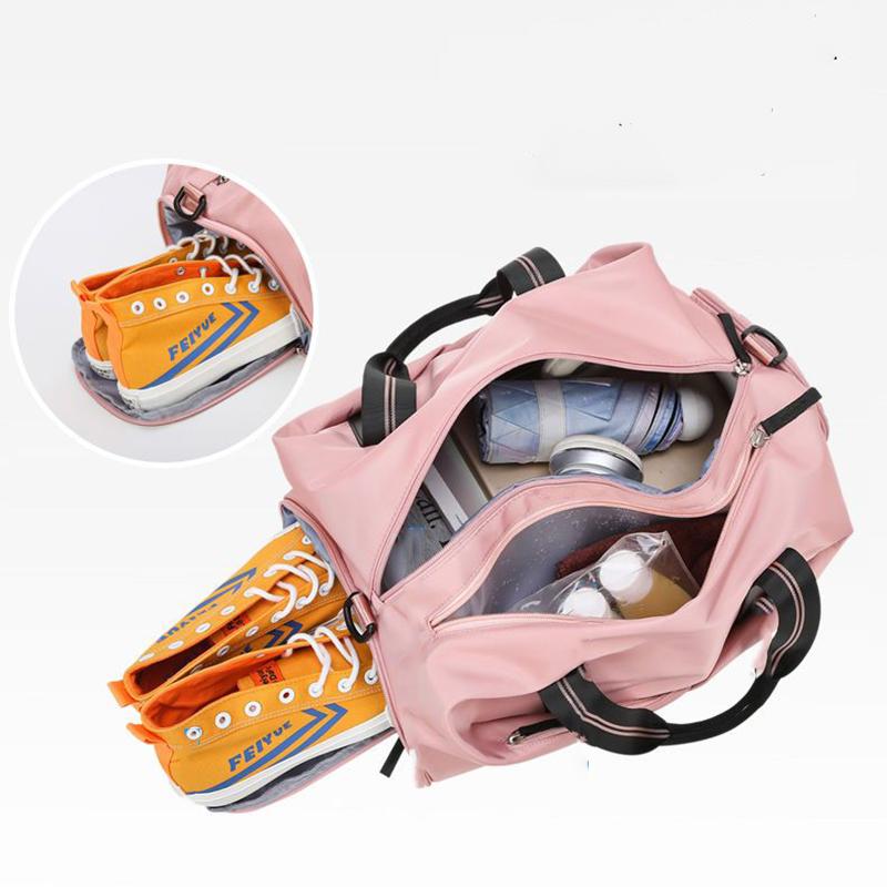 Сухая и влажная изоляция, большая вместимость, легкая сумка для багажа на короткие расстояния, мужская сумка для хранения для занятий спортом и фитнесом, женская