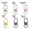 Metal DIY KeyChain Bag Part Accessories Lobster Clasp Hook Bags Strap Buckles Collar Carabiner Snap