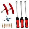 Авто Мотоцикл Набор инструментов для смены шин Ложки Борторасшиватель Многоцелевой с защитой обода