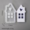Heart House Concrete Silicone Mold DIY Handmade Candle Making Supplies Гипсовые дома Литейные формы Инструменты для поделок из смолы Домашний декор