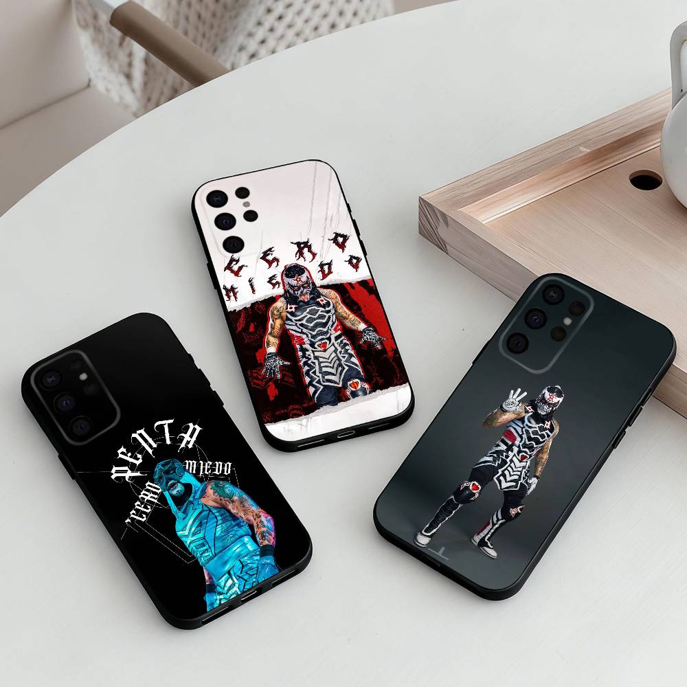 P-Penta Zero M-Miedo Phone Case For Samsung S25,24,23,22,30,21,10,9,Ultra,Plus,Lite,FE,4,5 G Soft Black Case