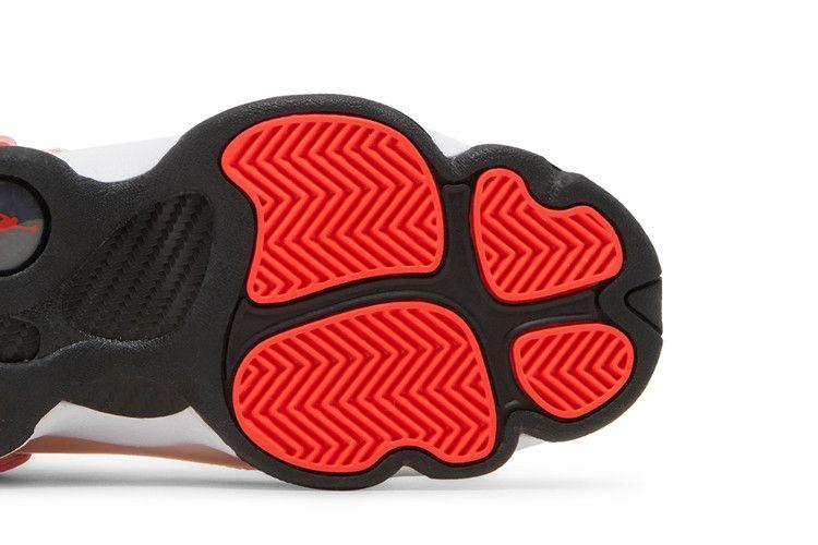 Детские кроссовки Nike Jordan 6 Rings Atmosphere (GS) Атмосфера/Черно-Белый-Инфракрасный 23