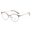 New Fashionable Gold-Rimmed Anti-Blue Light Presbyopia Glasses Premium Cat-Eye Reading Glasses With Plus Diopters 0 To +4.0