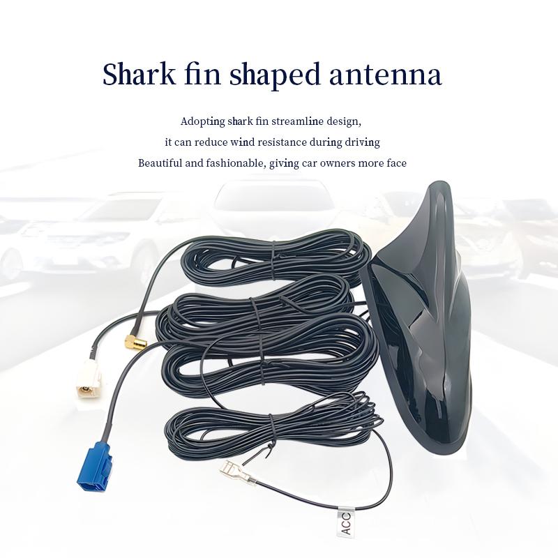 High Quality Car FM AM Digital TV Universal Roof GPS Radio Magnetic Mount Shark Fin Car Antenna