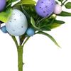 Пасхальный букет из искусственных цветов Пластиковая композиция с искусственными цветами, яйцами и ягодами для домашнего декора 2026 Party Supplies