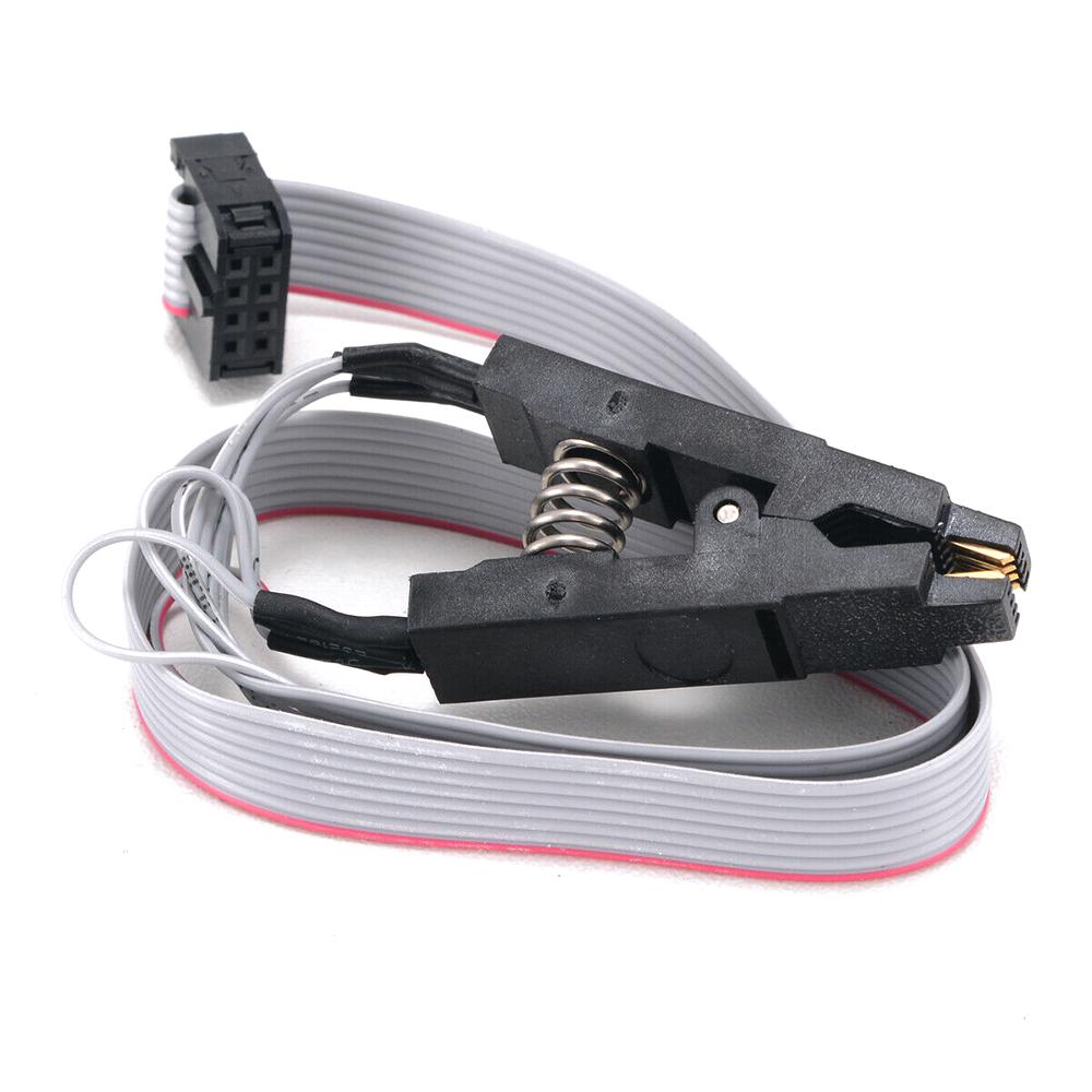 CH341A USB Programmer Kit with SOP8 Clip EEPROM Burner BIOS Flasher SPI Flash Programmer Kit with