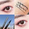 Waterproof and Non-smudging Eyeliner Natural Three-dimensional Lying Silkworm Contouring Liquid Eyeliner Lasting Setting Student Cosmetics Makeup