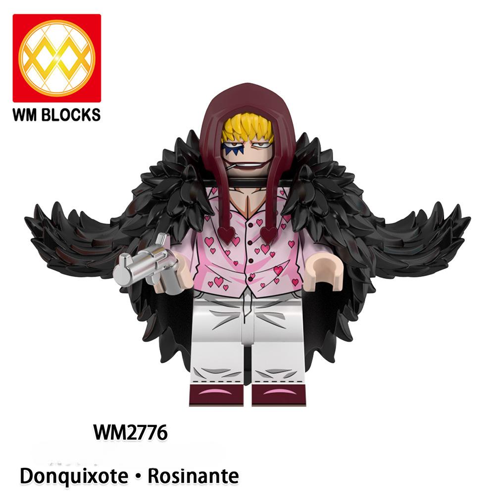 WM6190 Строительные блоки Аниме Мини Фигурки Развивающие детские игрушки для рождественских подарков