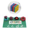 Colorful Magnetic Ball Puzzle Toy Set - Strong Magnet Beads for Creative Assembly