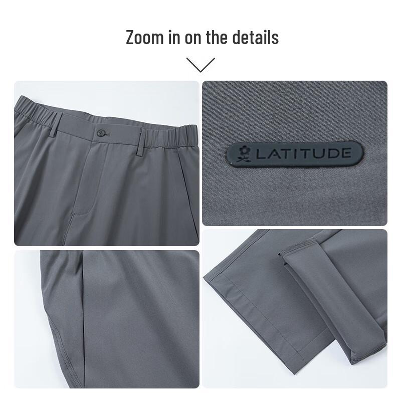 MONTAGUT Мужские драпированные повседневные брюки