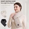 Heated Neck Scarf USB Charging Electric Heating Pad 3 Heat Settings Lightweight