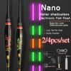 ONLYOU Nano Purple Light Электронный поплавок для рыбы Холодный свет Высокая яркость Поплавок для ночной рыбалки Высокая чувствительность Карась Вода Бестеневой 2/4 шт.