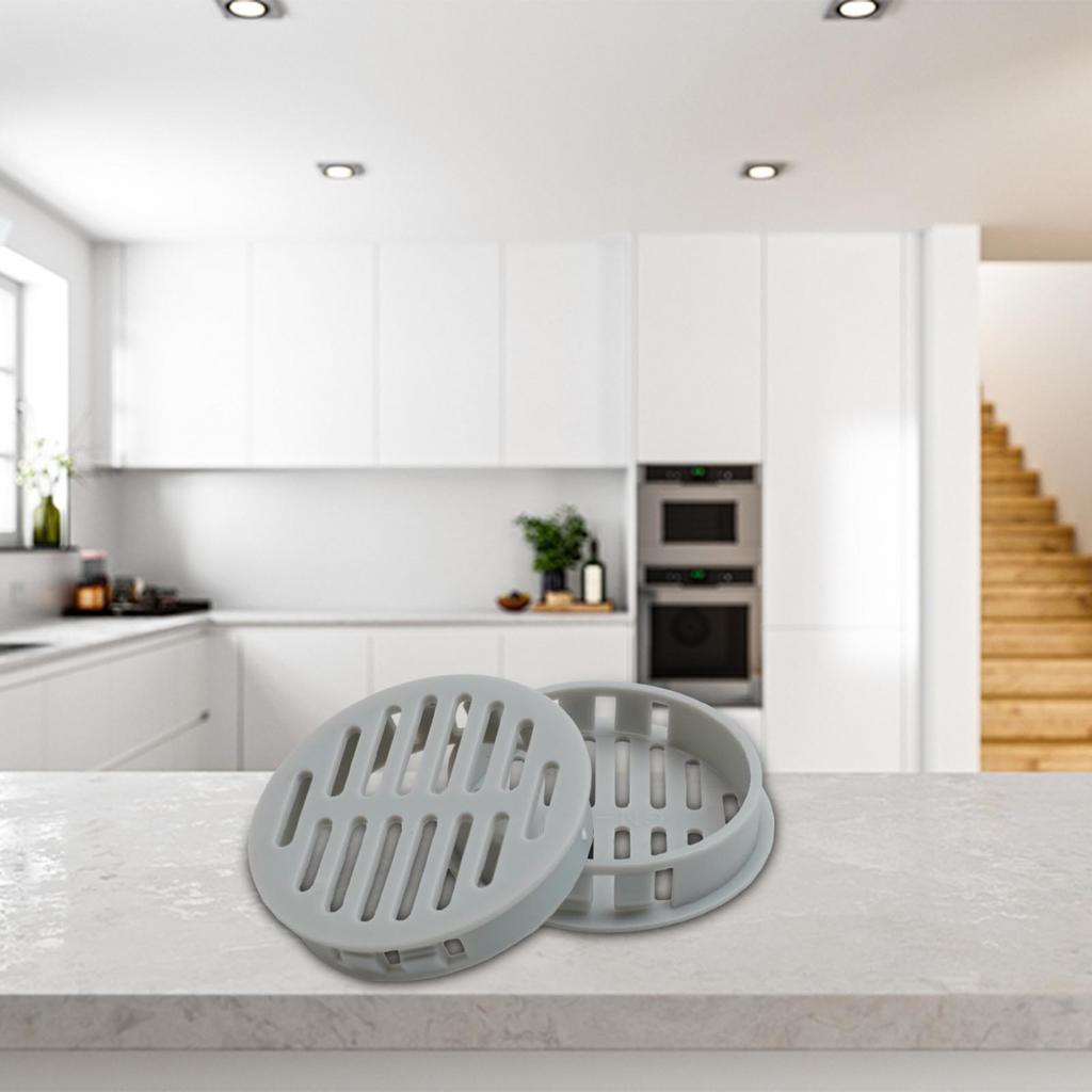 Round Air Vents 50mm 20Pcs For Efficient Kitchen And Bathroom Ventilation
