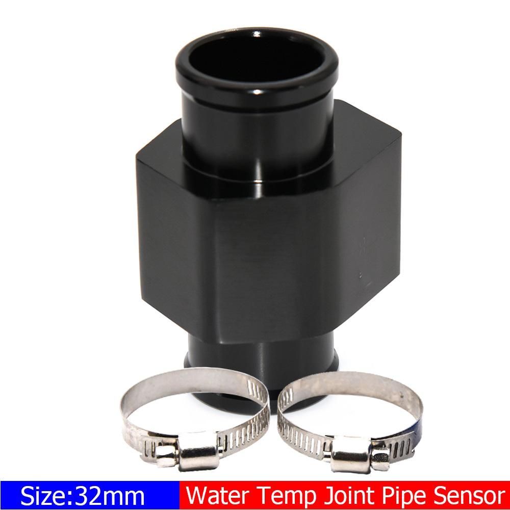 1/8NPT Water Temp Sensor Temp Radiator Water Temp Joint Pipe Sensor 26mm 28mm 30mm 32mm 34mm 36mm 38mm 40mm Hose Adaptor Custom