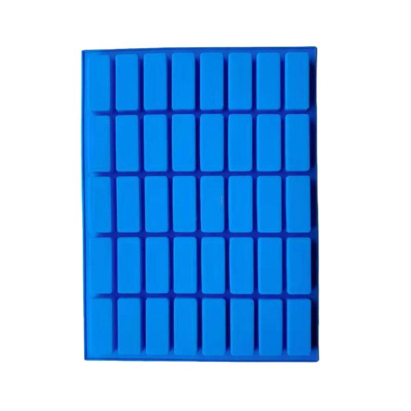 Узкая прямоугольная силиконовая карамельная твердая форма для конфет для шоколадных трюфелей, ганаша, желе, пралине, пирожного, масла, формы для лотка для кубиков льда