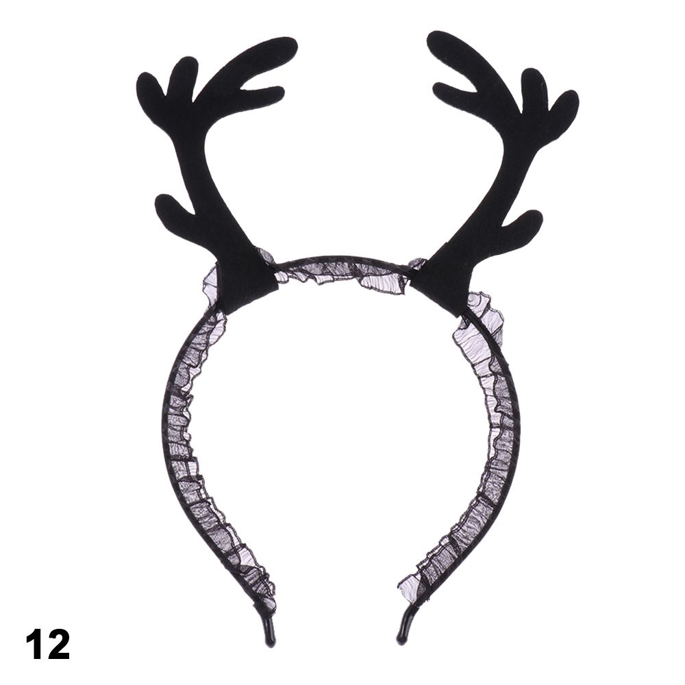 Головной убор для вечеринки Повязка на голову на Хэллоуин Маска-паук Повязка на голову Рог дьявола Обруч для волос Кружевная вуаль Верхушка