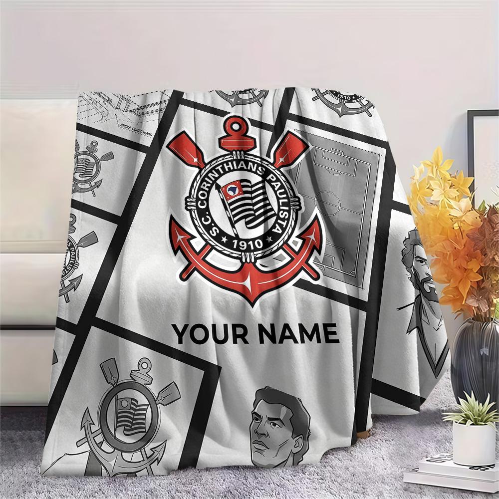 Custom Name Corinthians Flannel Blanket, High quality Comfortable for All Seasons, Home Decor, Warmth and Comfort