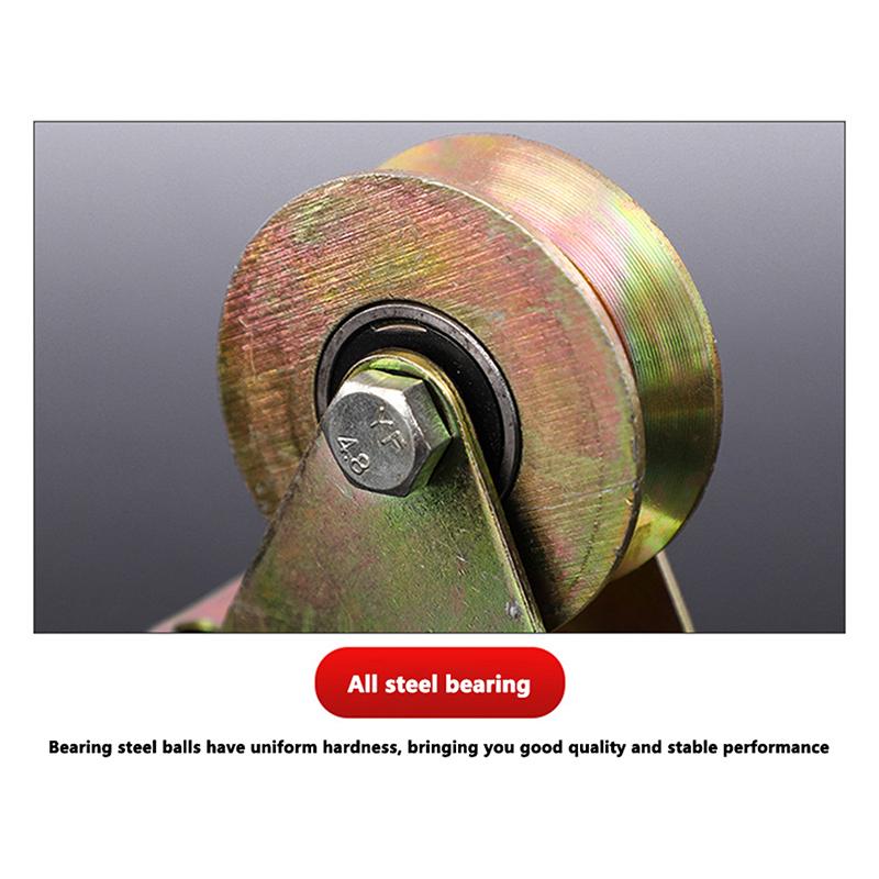 4 шт. V-образное колесо с подшипником, цветное покрытие, домашняя фурнитура, жесткое колесо, V-образное колесо для роликов раздвижной двери