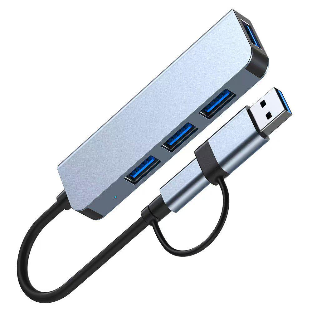 USB-C концентратор и кардридер для планшета, MacBook, ноутбука, клавиатуры, мыши