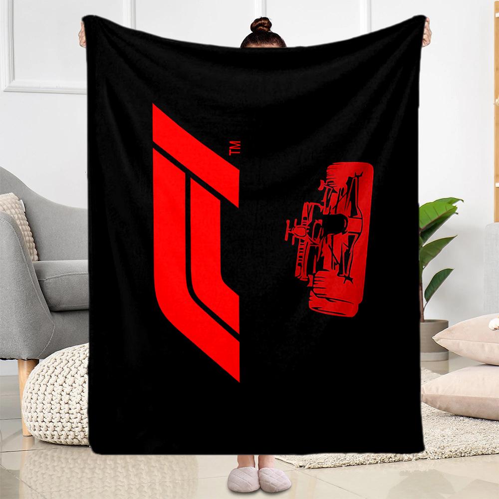 Formula 1 Speed Icon Flannel Blanket-Soft and Suitable for Sofas,Beds,Offices,Travel,All Seasons,Great Gift for Holidays and Birthdays.