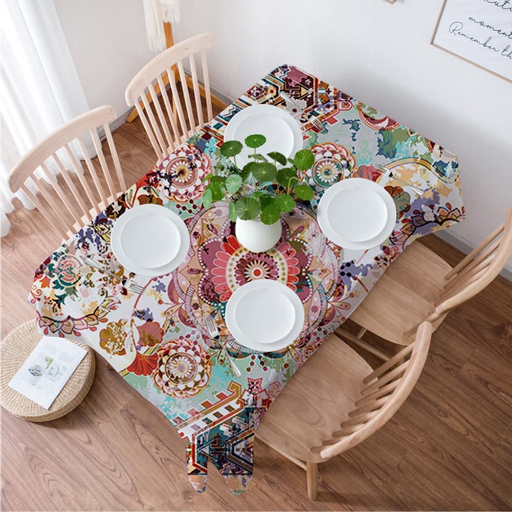 Гобелен с мандалой в стиле бохо, настенные гобелены, украшения для спальни, богемное пляжное полотенце с цветочным принтом, индийский художественный принт, фреска для гостиной