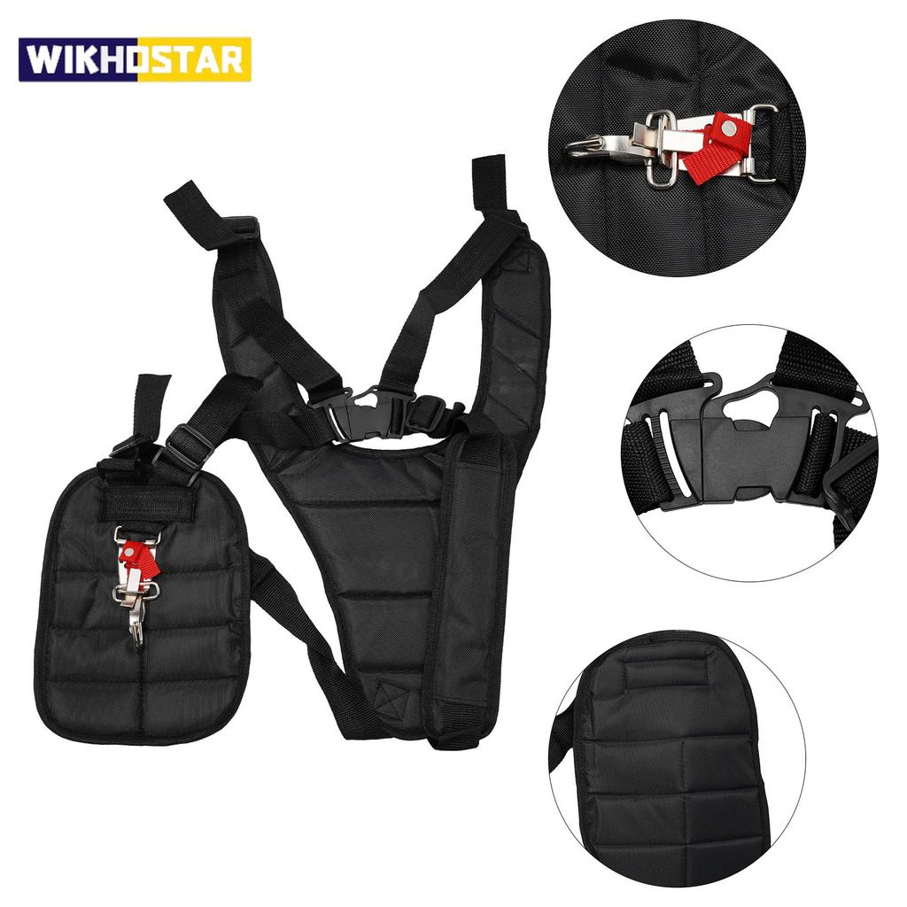 Универсальный двойной плечевой ремень для кустореза, триммеров, сабельных ножниц, двойной плечевой ремень для кустореза, триммера