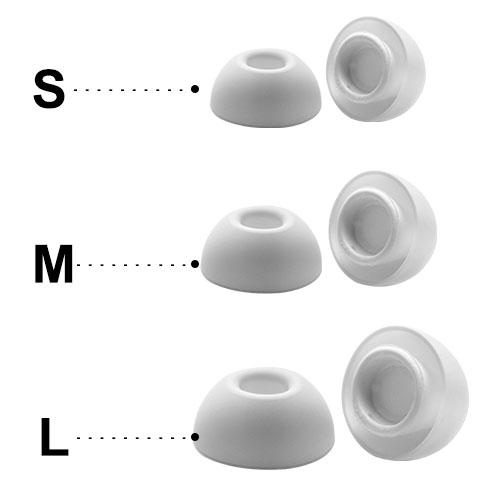 3 Pairs Ear Tips for Airpods Pro Noise Reduction Silicone Earbuds Ear Pads Earplug Cover for Airpods Pro Eartip Earcap Plug