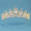 Корона невесты Головной убор Барокко Стразы Корона Аксессуар для волос Свадебное платье Вечернее платье Аксессуары принцессы