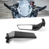 Motorcycle CNC Aluminum Invisible Rearview Mirror with Winglets for GSXR125 1100 GSX250R GSX650F Accessories