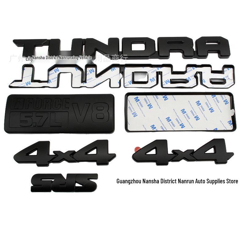 Наклейка-крышка на эмблему Toyota TUNDRA для модифицированного пикапа 4X4 V8