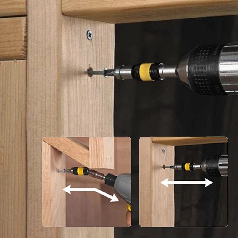 WCIC новая дрель, отвертка, шестигранный инструмент с магнитным кольцом, 1/4 дюйма, быстросменный держатель, удлинитель, ручной инструмент